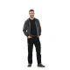 Bluza rozpinana z kapturem PLANAM Outdoor Match - szary