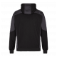 Bluza z kapturem ENGEL Galaxy Sweat - czarny/antracyt