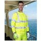 Bluza z pasami odblaskowymi REF301 HI-VIZ - zółty