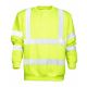Bluza z pasami odblaskowymi REF301 HI-VIZ - zółty