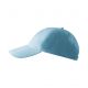 Czapka unisex Malfini 6P 305 nastawialna - błękitny