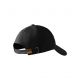 Czapka unisex Malfini 6P 305 nastawialna - czarny