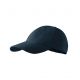 Czapka unisex Malfini 6P 305 nastawialna - granatowy