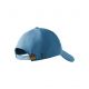 Czapka unisex Malfini 6P 305 nastawialna - lazurowy