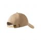 Czapka unisex Malfini 6P 305 nastawialna - piaskowy
