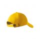 Czapka unisex Malfini 6P 305 nastawialna - żółty