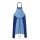 Fartuch z wzmocnieniem PROS model 082 - niebieski - 115/90 -zdjęcie numer 2