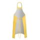 Fartuch z wzmocnieniem PROS model 082 - żółty - 115/90 -zdjęcie numer 2