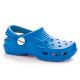 Klapki 3Kamido Croco Kids - niebieski