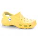 Klapki 3Kamido Croco Kids - żółty