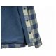 Koszula flanelowa Bennon PIPPO Jacket - khaki/blue -zdjęcie numer 6