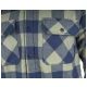 Koszula flanelowa Bennon PIPPO Jacket - khaki/blue -zdjęcie numer 5
