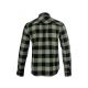 Koszula flanelowa Bennon PIPPO Shirt - khaki/black -zdjęcie numer 2