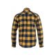 Koszula flanelowa Bennon PIPPO Shirt - ocher/blue -zdjęcie numer 2