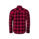 Koszula flanelowa Bennon PIPPO Shirt - red/black -zdjęcie numer 3