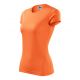 Koszulka damska Malfini FANTASY 140 - neon mandarine