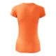 Koszulka damska Malfini FANTASY 140 - neon mandarine