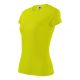 Koszulka damska Malfini FANTASY 140 - neon yellow