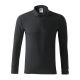 Koszulka polo męska Malfini PIQUE POLO LS 221- ebony gray