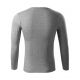 Koszulka unisex Piccolio PROGRESS LS P75 - ciemnoszary melanż