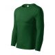 Koszulka unisex Piccolio PROGRESS LS P75 - zieleń butelkowa