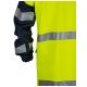 Kurtka antyelektrostatyczna PROS Model 500A - żółty-granatowy -zdjęcie numer 7