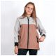 Kurtka bomber PROS SPORTS model 717 dziecięca - beżowo-czekoladowy