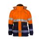 Kurtka multifunkcyjna bomberka PROS model 2821 - pomarańczowy-granatowy