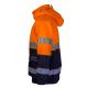 Kurtka multifunkcyjna bomberka PROS model 2821 - pomarańczowy-granatowy