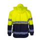 Kurtka multifunkcyjna bomberka PROS model 2821 - żółty-granatowy