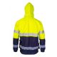 Kurtka multifunkcyjna bomberka PROS model 2821 - żółty-granatowy