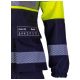 Kurtka multifunkcyjna bomberka PROS model 2821 - żółty-granatowy