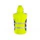 Kurtka ostrzegawcza softshell CXS BEDFORD męska - żółty