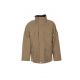 Kurtka parka PLANAM Canvas 320 zimowa - beżowy/czarny