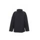 Kurtka parka PLANAM Canvas 320 zimowa - czarny/czarny