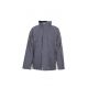 Kurtka parka PLANAM Canvas 320 zimowa - szary/czarny