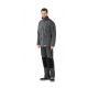 Kurtka parka PLANAM Canvas 320 zimowa - szary/czarny