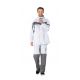 Kurtka PLANAM Plaline All-weather - biały/cynkowy