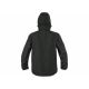Kurtka softshell CXS DURHAM męska - czarno-niebieski