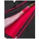 Kurtka softshell FLORET damska - czarno-różowy