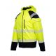 Kurtka softshell ocieplana SEVEN KINGS FLASH HIVI SKF007 - żółty