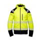 Kurtka softshell ocieplana SEVEN KINGS FLASH HIVI SKF007 - żółty