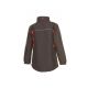 Kurtka softshell PLANAM Basalt Neon dziecięce - oliwkowy/pomarańczowy