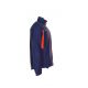 Kurtka softshell PLANAM BASALT NEON - granatowy/pomarańczowy