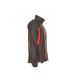 Kurtka softshell PLANAM BASALT NEON - granatowy/pomarańczowy