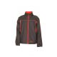 Kurtka softshell PLANAM BASALT NEON - granatowy/pomarańczowy