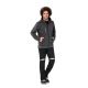 Kurtka softshell PLANAM Outdoor Hawk - antracytowy