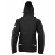 Kurtka softshell SEVEN KINGS Vector ocieplana - czarny/zielony