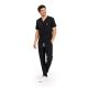 MYNTS Straight Leg Pants Men MMP004 Black -zdjęcie numer 3