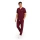 MYNTS Straight Leg Pants Men MMP004 Burgundy -zdjęcie numer 3